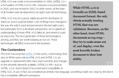 Digital Web Magazine - HTML 5