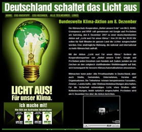 Licht aus!