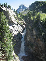 Wasserfall im �tztal